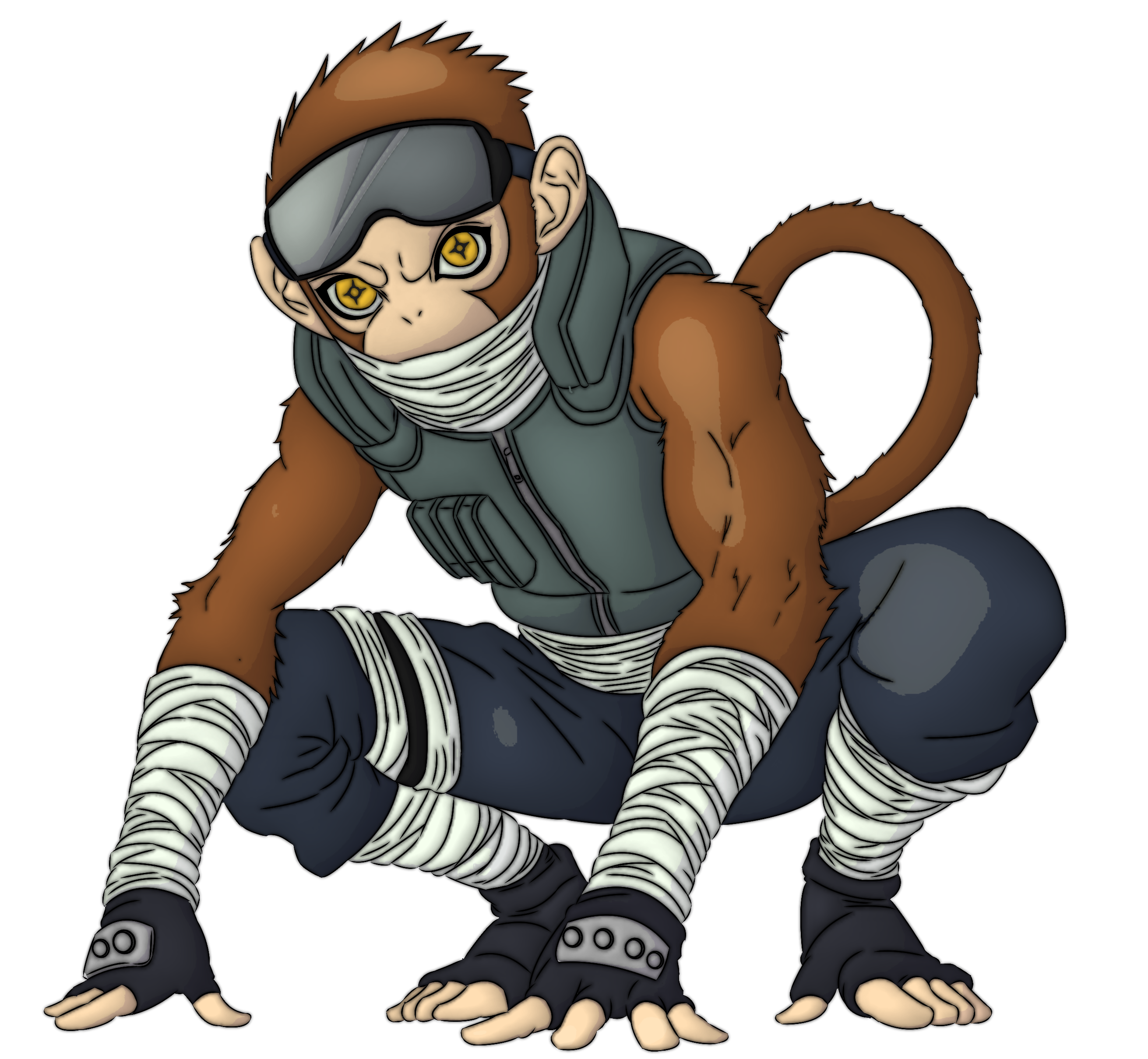 Ryuzaru, The Golden Eyed Monkey!.png